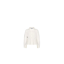5SBM11SRTAY013 - Kid Girl's Woven Shirt - 013 Blanc Lait