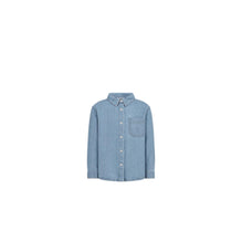 5SBM12SRTAY533 - Kids' Shirt - 533 Bleu Denim