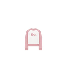 5SBM13SWEBY135 - Kid Girl's Jersey Sweatshirt - 135 Blanc/Rose