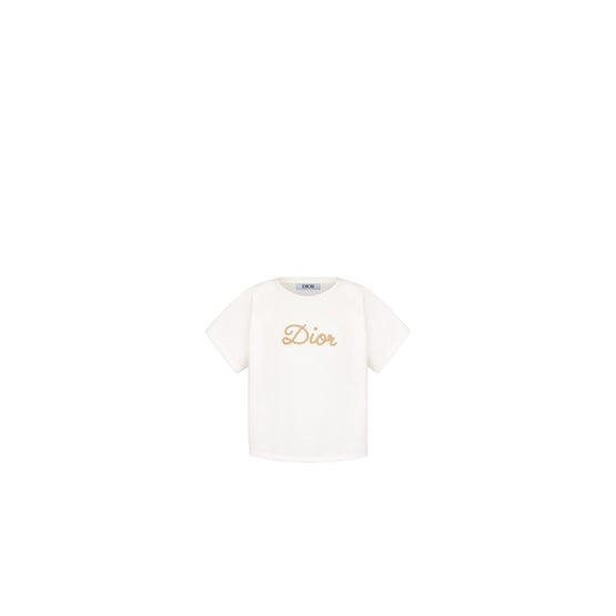 5SBM13TEEAY013 - Kid Girl's Jersey T-Shirt - 013 Blanc Lait