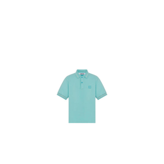 5SBM23POLKY575 - Kids' Polo Shirt - 575 Bleu Turquoise
