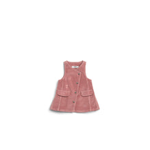 5SBM31DRSBY324 - New Born Girl's Woven Dress + Bloomers - 324 Rose Poudre