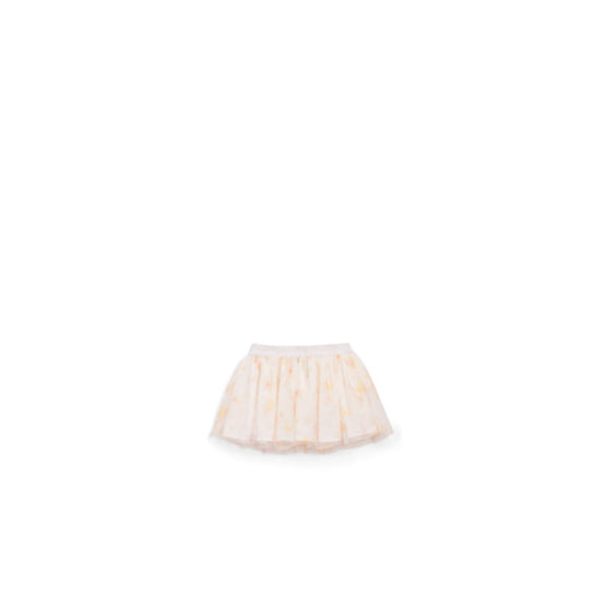 5SBM31SKT5Y44E - Baby Short Skirt - 44E Blanc/Orange