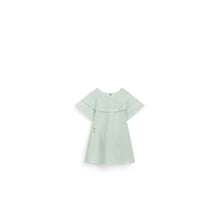 5SBM34DRSBY407 - New Born Girl's Knit Dress - 407 Celadon