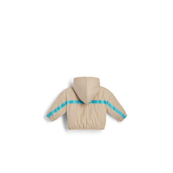 5SBM41RCTBY028 - Baby Hooded Jacket - 028 Beige