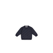 5SBM44PULEY40D - Baby Sweater - 40D Marine/Gris