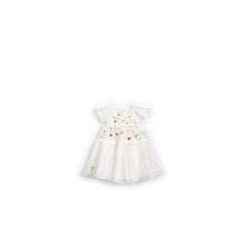 5WBH31DRSCY26B - Baby Flared Dress - 26B Blanc/Vert