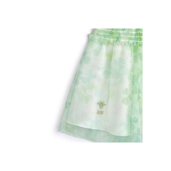 5WBH31DRSLY57H - Baby Flared Dress - 57H Motif Trefle