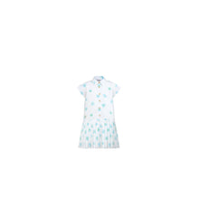 5WBM11DRSJY013 - Kids' Flared Dress - 013 Blanc Lait