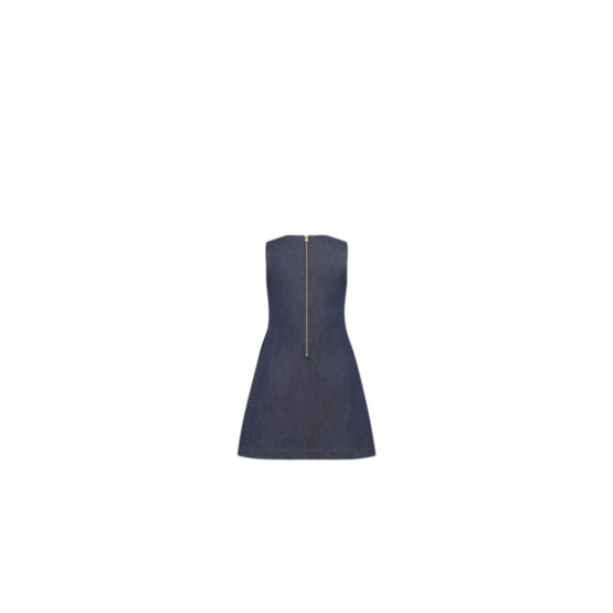 5WBM11DRSTY530 - Kids' A-Line Dress - 530 Bleu Jean Brut