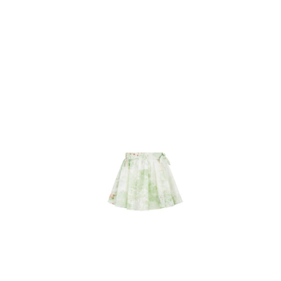 5WBM11SKTCY094 - Kids' Short Flared Skirt - 094 Multicouleur
