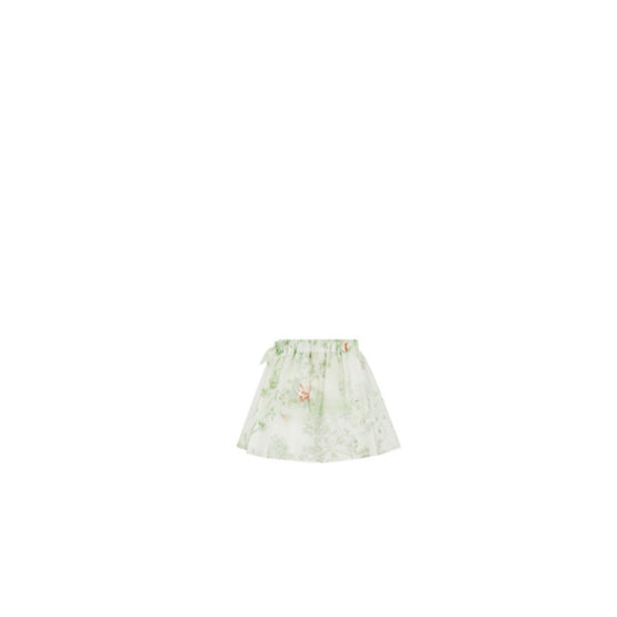 5WBM11SKTCY094 - Kids' Short Flared Skirt - 094 Multicouleur