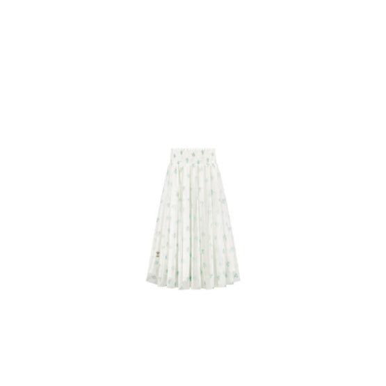 5WBM11SKTFY013 - Kids' Long Skirt - 013 Blanc Lait