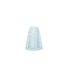 5WBM11SKTLY151 - Kids' Long Skirt - 151 Blanc/Bleu