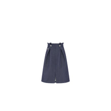 5WBM11SKTWY530 - Kids' Long Skirt - 530 Bleu Jean Brut