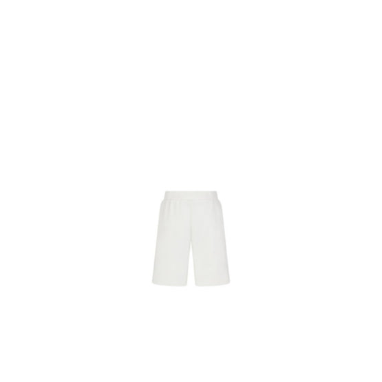 5WBM23SHTAY80C - Kids' Track Shorts - 80C Blanc Lait/Bleu