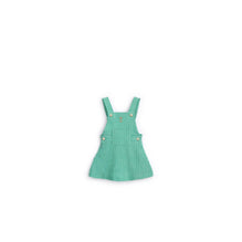 5WBM31DRSDY26B - Baby Pinafore Dress - 26B Blanc/Vert
