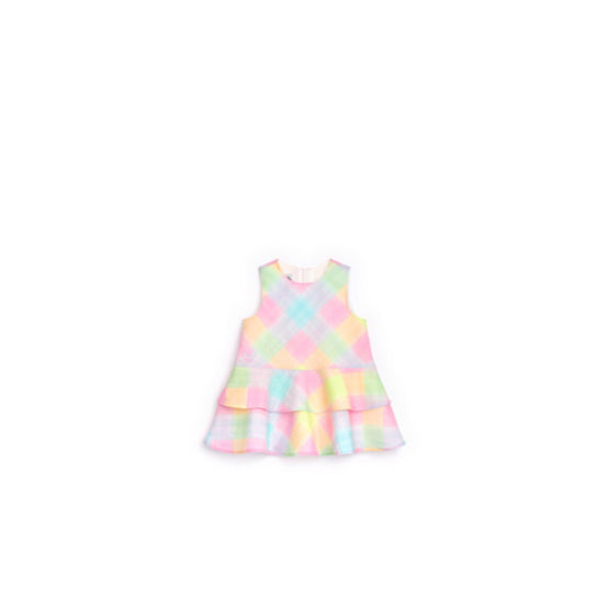 5WBM31DRSLY094 - Baby Flared Dress - 094 Multicouleur