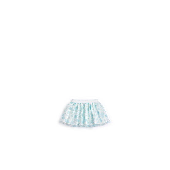 5WBM31SKTLY151 - Baby Short Skirt - 151 Blanc/Bleu