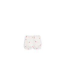 5WBM32SHTBY37B - Baby Bloomer Shorts - 37B Blanc/Rouge