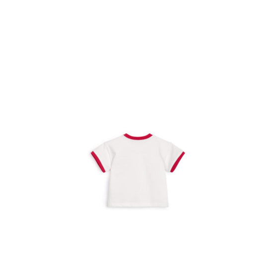 5WBM33TEEAY37B - Baby T-Shirt - 37B Blanc/Rouge