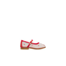5WBS31SHOAY37B - Baby Ballet Flat - 37B Blanc/Rouge