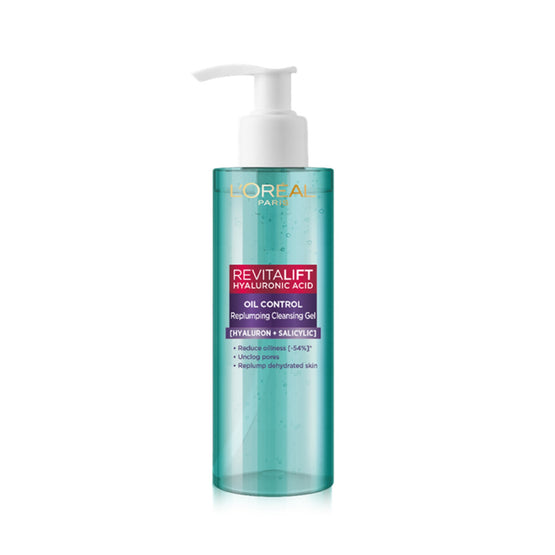L’ORÉAL PARIS REVITALIFT HYALURONIC ACID OIL CONTROL DEEP CLEANSING GEL HYALURONIC + SALICYLIC ACID 120ML **