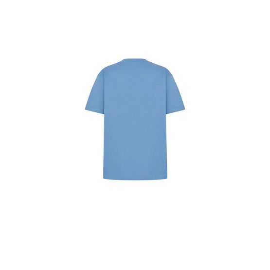 943J605A0554C591 - Cd Icon T-Shirt, Relaxed Fit - 591 Métal Bleu