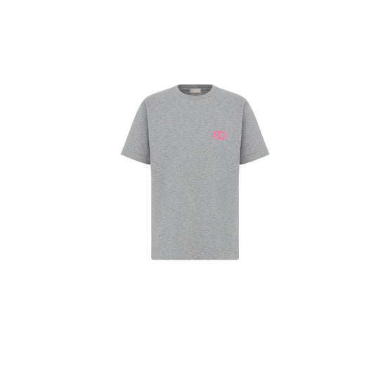 943J605F0554C884 - Cd Icon T-Shirt, Relaxed Fit - 884 Fantaisie Fond Gris