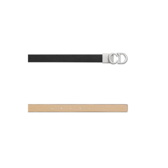 B0335VWGAM220 - Saddle Reversible Belt - 220 Beige/Noir