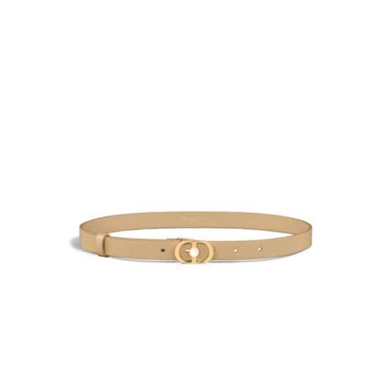 B0395UWGTM55U - 30 Montaigne Jolie Belt - 55U Bisquit