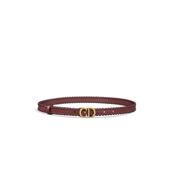 B0445CBTVM13I - Saddle Belt - 13I Bordeaux Multi