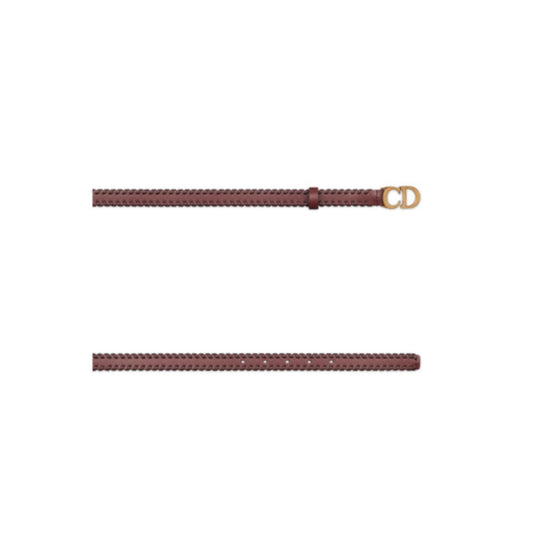 B0445CBTVM13I - Saddle Belt - 13I Bordeaux Multi