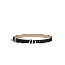 B0446PWGAM220 - 30 Montaigne Reversible Belt - 220 Beige/Noir