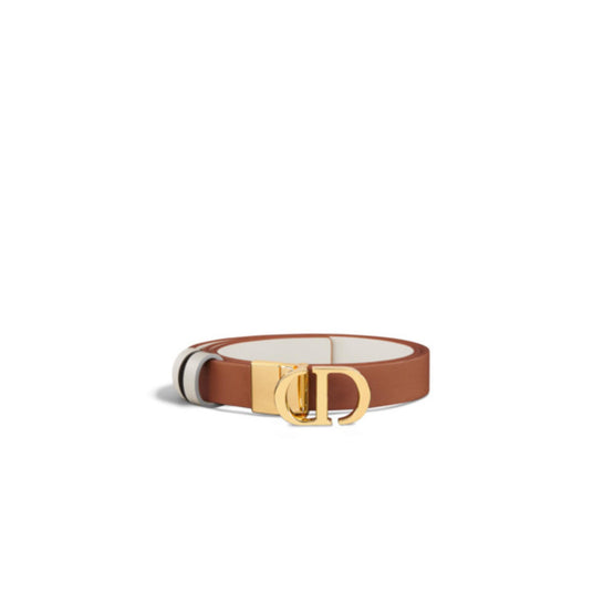 B0446UWGAM06E - 30 Montaigne Reversible Belt - 06E Latte/Multicolor 2