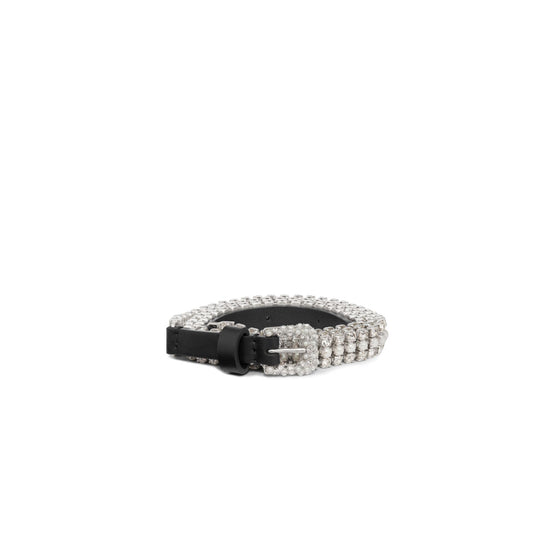 B0573PBMQM00E - Women's Signature Belt - 00E Argent/Multicolor