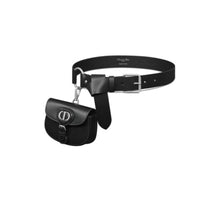 B06449BVLM900 - Dior Symbol Belt With Removable Pouch - 900 Noir