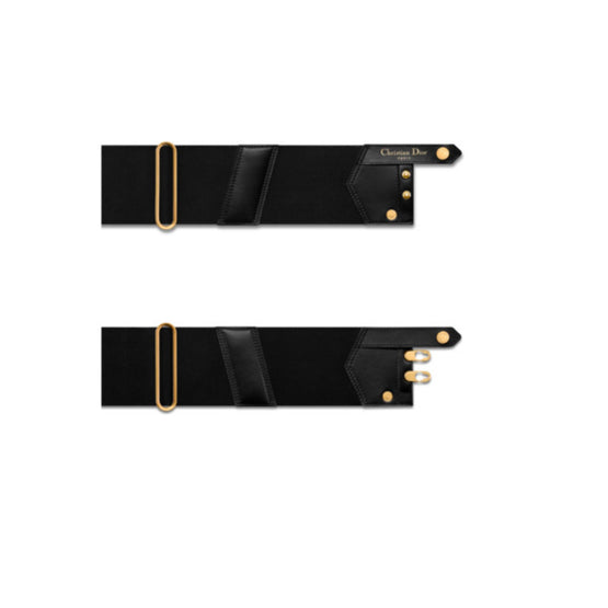 B0664UCIFM900 - Dior Chase Belt - 900 Noir
