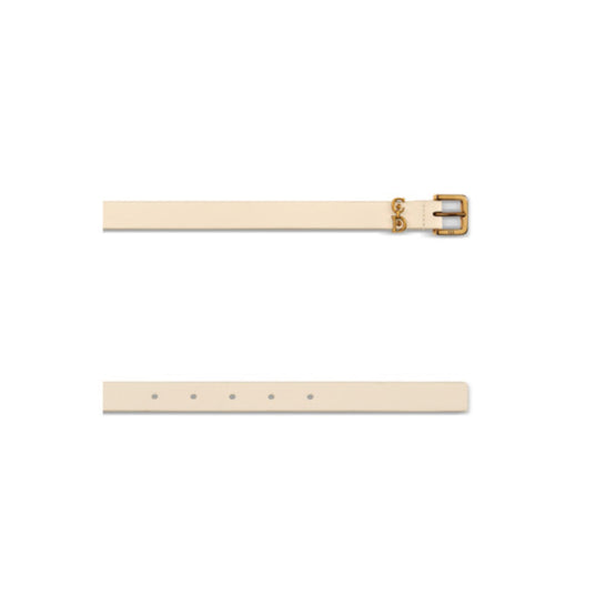B0716CVWVM63U - Saddle Loop Belt - 63U Light Ivory
