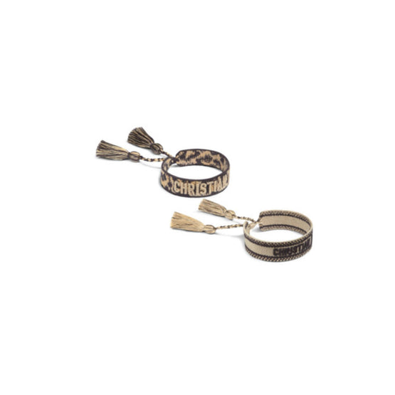 B0961ADRCOD02E - Christian Dior Bracelet Set - 02E Beige/Black