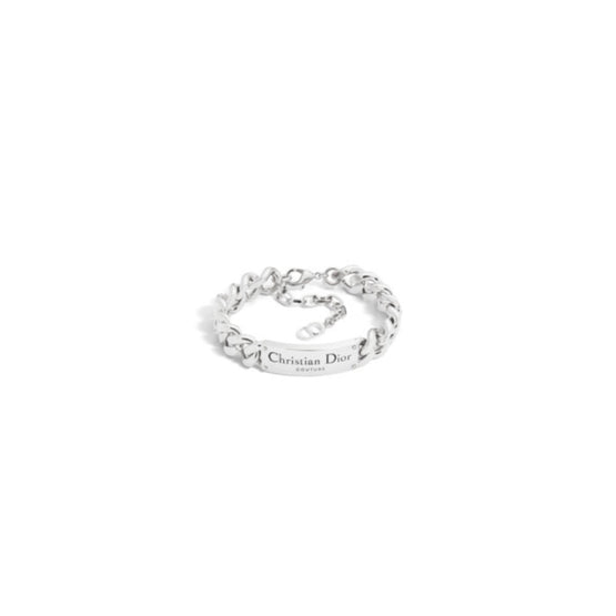 B1720HOMMTD000 - Christian Dior Couture Chain Link Bracelet - 000 Palladium White Metal