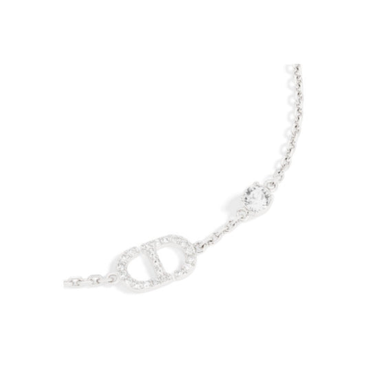 B2522WOMCYD001 - Petit Cd Bracelet - 001 Palladium / Crystal