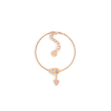 B2694WOMCYD12P - Cd Navy Bracelet - 12P Pink Gold / Silk