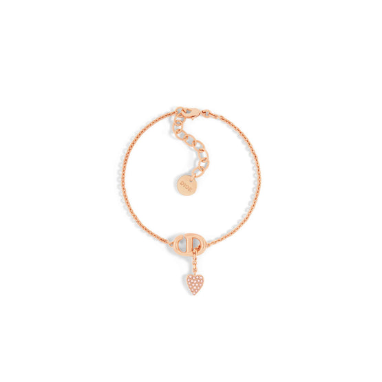 B2694WOMCYD12P - Cd Navy Bracelet - 12P Pink Gold / Silk