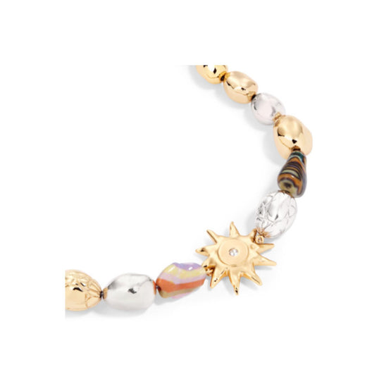 B2773HOMMTD355 - Dior And Lewis Hamilton Bracelet - 355 Gold/Multicolor