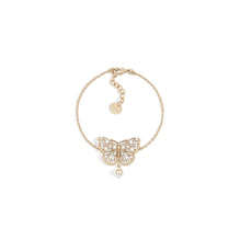 B2876WOMRSD301 - Toile De Jouy Papillon Bracelet - 301 Gold/White