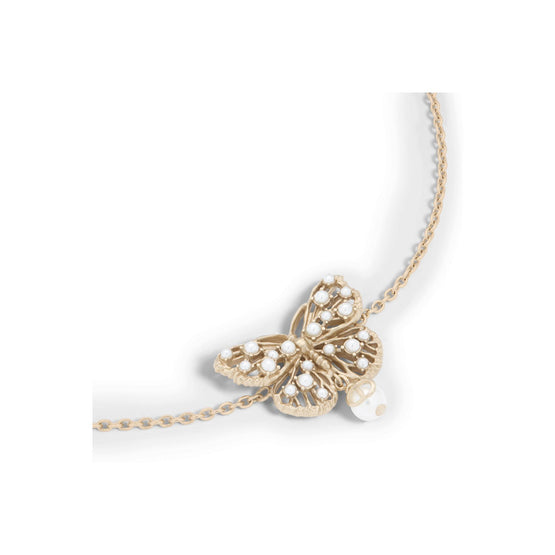 B2876WOMRSD301 - Toile De Jouy Papillon Bracelet - 301 Gold/White
