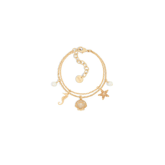 B2940WOMRSD301 - Dioriviera Dior Cabinet D'Été Bracelet - 301 Gold/White