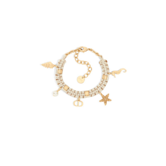 B2946WOMPOD208 - Dioriviera Dior Cabinet D'Été Bracelet - 208 Gold/Beige