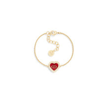 B3044WOMVED309 - Petit Cd Baroque Bracelet - 309 Gold/Red
